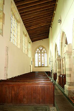Deerhurst Priory - The Aisle